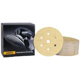 Mirka Gold Universeel Schuurpapier Ø 150mm Klittenband 7-gaats, korrel P400, 100 stuks