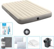 Intex Luchtbed - 2-Persoons - 152 x 203 x 25 cm - Beige