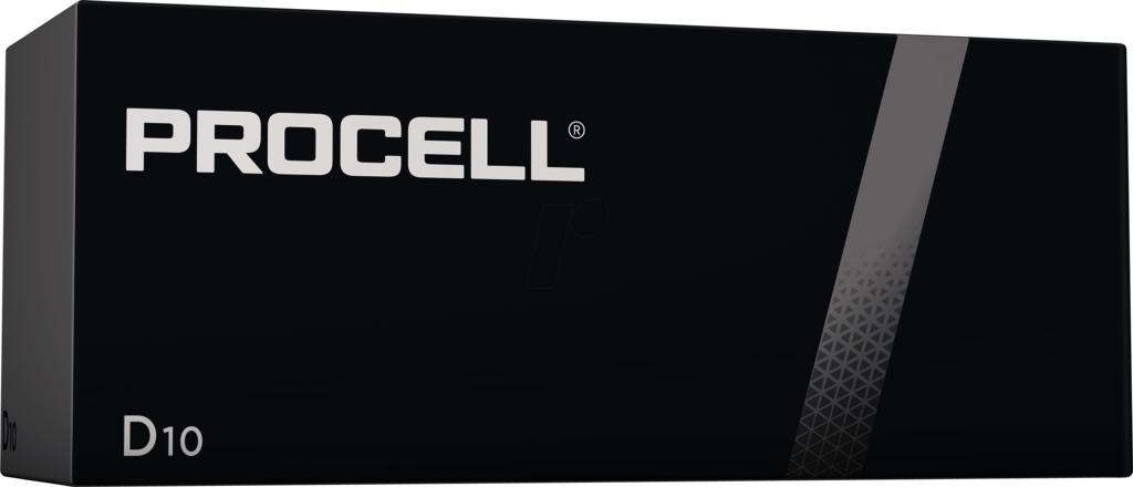 Standaard Duracell Procell batterijen D/MN1300/LR20 (10 stuks)