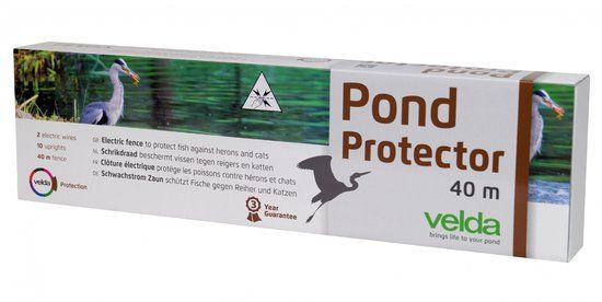 Velda Pond Protector - Vis - 17 x 62 x 8 cm - Zwart