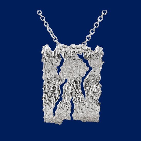AuBor Hanger. Zilver ijs