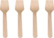 Biodore Lepel - iJslepel - Hout - 95mm - naturel - 100 stuks