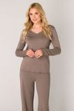 BASE LEVEL Yola Trui - Dark Taupe - maat 40
