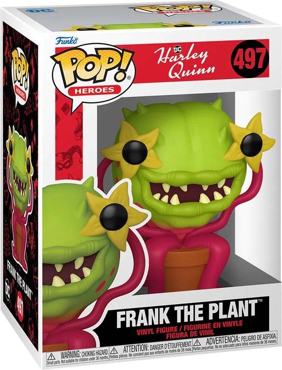 Funko Pop! DC Comics Heroes: Harley Quinn Animated Series - Frank the Plant #497