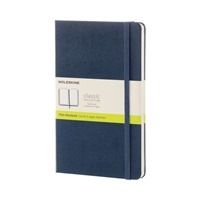 Moleskine Classic notitieboek large hardcover plain - Safier blauw
