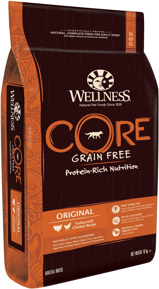 Wellness Core Grain Free Dog Original Kalkoen&Kip 10 kg