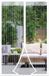 HORCONDORM S.R.L. Moustiquaire magnétique pour portes, 120 x 240 cm, rideau anti-moustiques, protection contre les insectes sans fente, Blanc