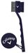 Callaway Club Schoonmaakborstel met Zinger - Zwart