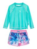 Playshoes Kinderbadset met UV-bescherming, Lange Mouwen, Turquoise