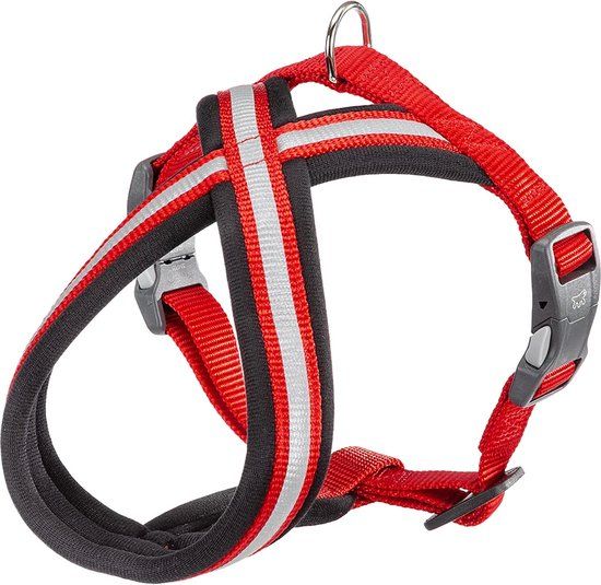 Hondentuig Ferplast Hondentuig Rood L 63-88cm x 20 mm