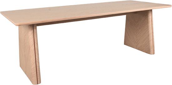 LABEL51 Jule Eetkamertafel - Naturel - Eiken - 210 cm