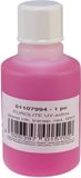 EUROLITE UV-actieve Stempelinkt – Transparant Rood – 50 ml