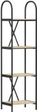 vidaXL Boekenplank 4-laags 40 x 30 x 146 cm Bewerkt hout Sonoma Eik