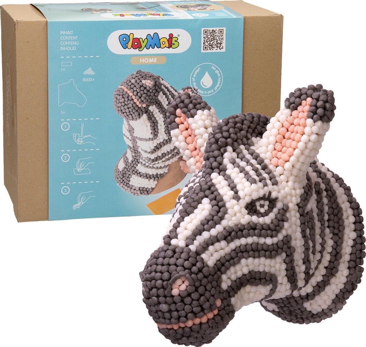 PlayMais PlayMais Kids Home Design - Zebra - 4041077009981