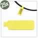 Quadrios 26CA794 Kabeletiket 20 x 40 mm Geel 25 stuks