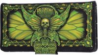 Nemesis Now Absinthe La Fee Verte Green Fairy Reliëf Portemonnee, Polyurethaan, 18.5cm