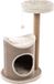 Flamingo Tonneau griffoir avec Poteau griffoir George - Beige - 68x49x90cm