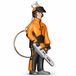 Stihl - Porte-clés bûcheron | 6 cm - 4209600002