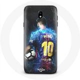 Maniacase Samsung Galaxy J3 2017 Hoesje Lionel Messi FCB Barcelona Voetbalclub