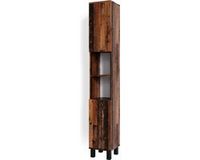 Vicco Fynn Badkamerkast – 30 x 190 cm Eiken rustiek