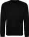 Just Hoods AWDis Sweat Noir Fumée Taille XS