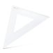 Aristo AR4526 driehoek 45° (plexiglas, 368 mm) transparant