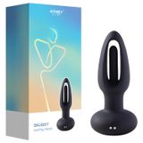 Honey Play Box Snuggy - vibromasseur anal langue stimulante - silicone noir