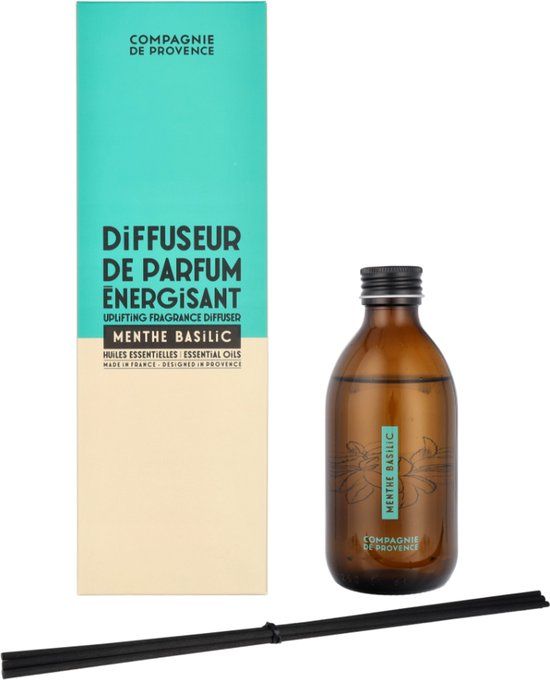 Compagnie de Provence Fragrance Diffuser - Mint Basil - 220ml