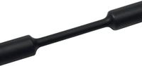 HellermannTyton 319-07600 Krimpkous zonder lijm Zwart 76.20 mm 38.10 mm Krimpverhouding:2:1 1 m
