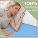 NatureMark Microvezel Hoeslaken 180x200cm Lichtblauw