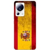 1001 coques Xiaomi Siliconen hoesje compatibel met Xiaomi 13 Lite Spaanse vlag