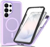Selected by GSMpunt.nl Samsung Galaxy S26 Ultra Hoesje met Ingebouwde Screenprotector - Matte Paars