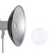 Neewer 16 inch/41 centimeter Aluminium Standaard Reflector Schoonheidsschotel met Witte Diffuser Sok voor Bowens Mount Studio Strobe Flash Light