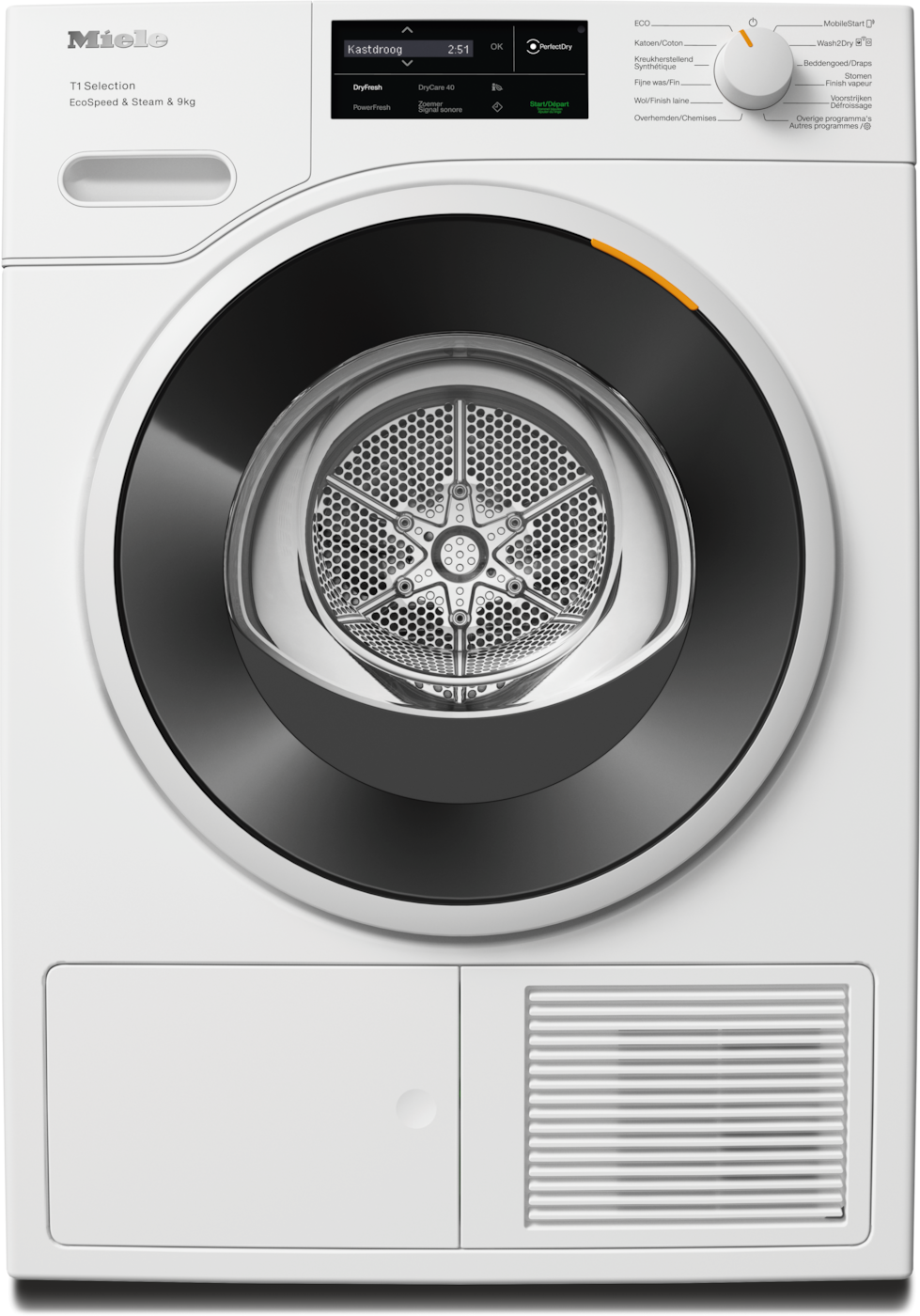 Miele TSL 683 WP - 9 kg Warmtepompdroger - NL/FR
