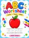 My First ABC Worksheet Book: ABC Trace & Learn Workbook