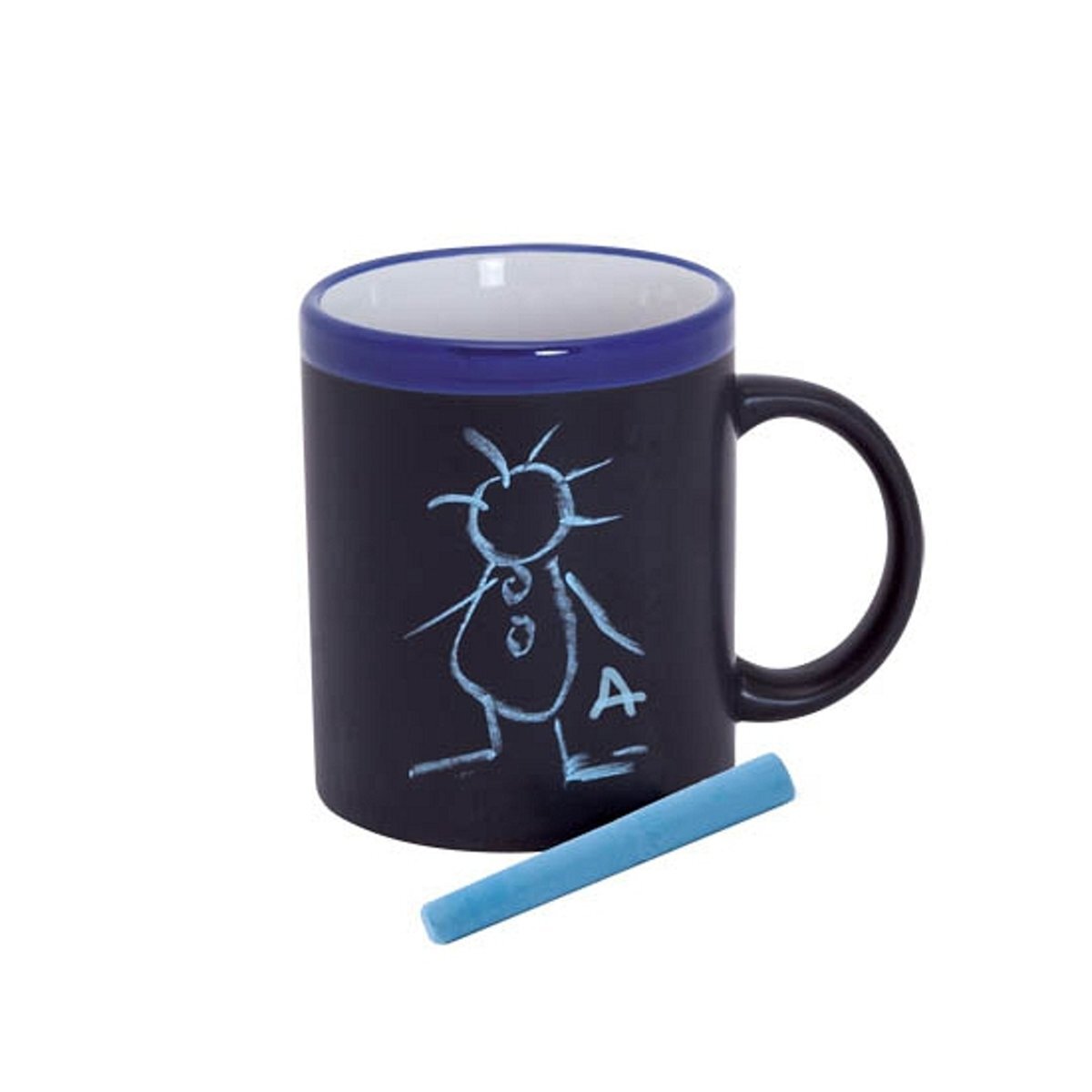 123 Kado koffiemokken Krijt mok blauw