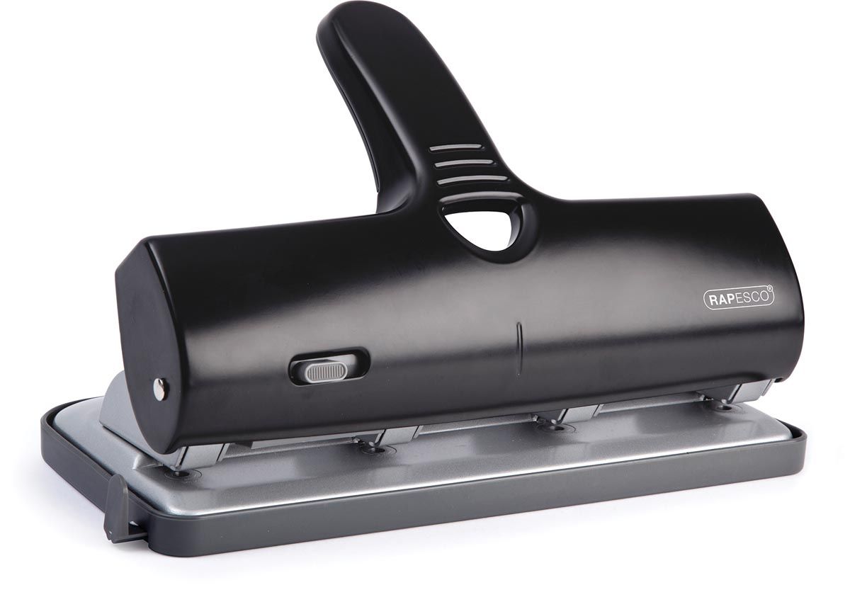 Rapesco ALU 40 Heavy Duty 4-gaats zwart