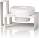 Lucie Kaas Marco Kandelaar Wit Marmer 8 cm