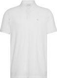 CALVIN KLEIN JEANS Calvin Klein SS Monogram Piqué Polo Heren - Maat S - Wit