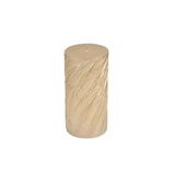 Homéa Boomkaars met reliëf, Ø 7 x 14 cm, mystiek, jungle, goud, glanzende afwerking