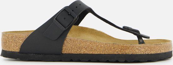 Birkenstock Gizeh Dames Teenslippers - Black - Maat 36