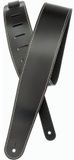 D'Addario 25LS00-DX leren gitaarband zwart