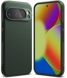 Ringke Onyx Hoesje Geschikt voor Google Pixel 10 Pro Back Cover Flexibel TPU Militaire Standaard Groen