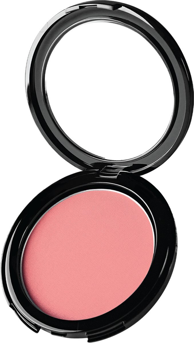 Couleurs de noir - Clear Skin Compact Blush - 03 French Rose - Met Zea Mays Starch