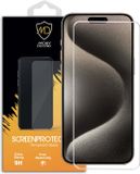 MobyDefend Screenprotector - Gehard Glas - Geschikt voor iPhone 15 Pro