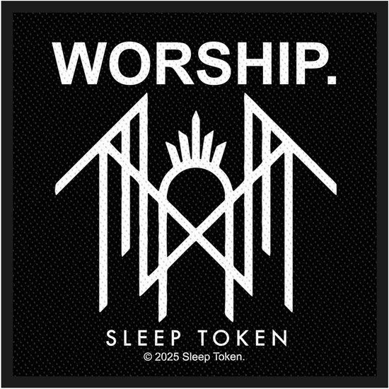 Sleep Token Worship Unisex Patch - Neutraal - Standard