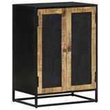 vidaXL Dressoir 60x35x75 cm ruw mangohout