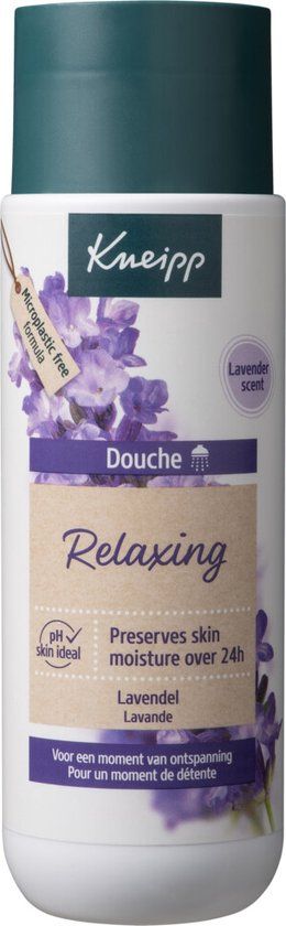 Kneipp Relaxing Douchegel - Lavendel - 6 x 200ml - Voordeelverpakking