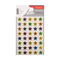 Diversen Tanex Stars holografische stickers assorti (2 x 40 stuks)