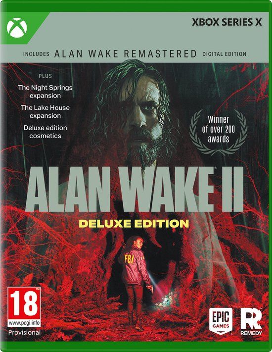 Alan Wake 2: Deluxe Edition - Xbox Series X - Blu-ray - 18+